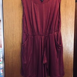Mossimo Raspberry Dress with pockets! Size XL